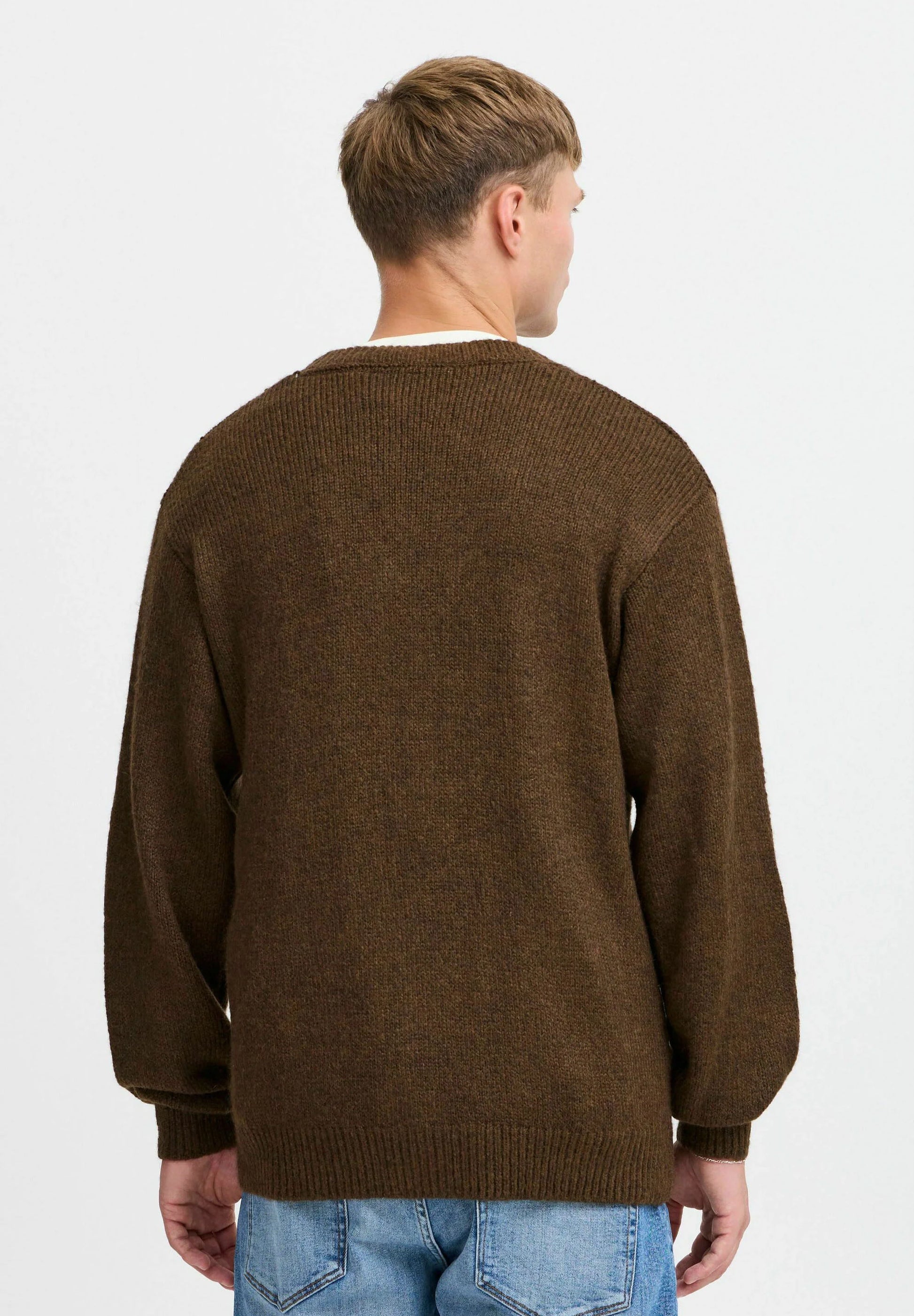 Solid cardigan