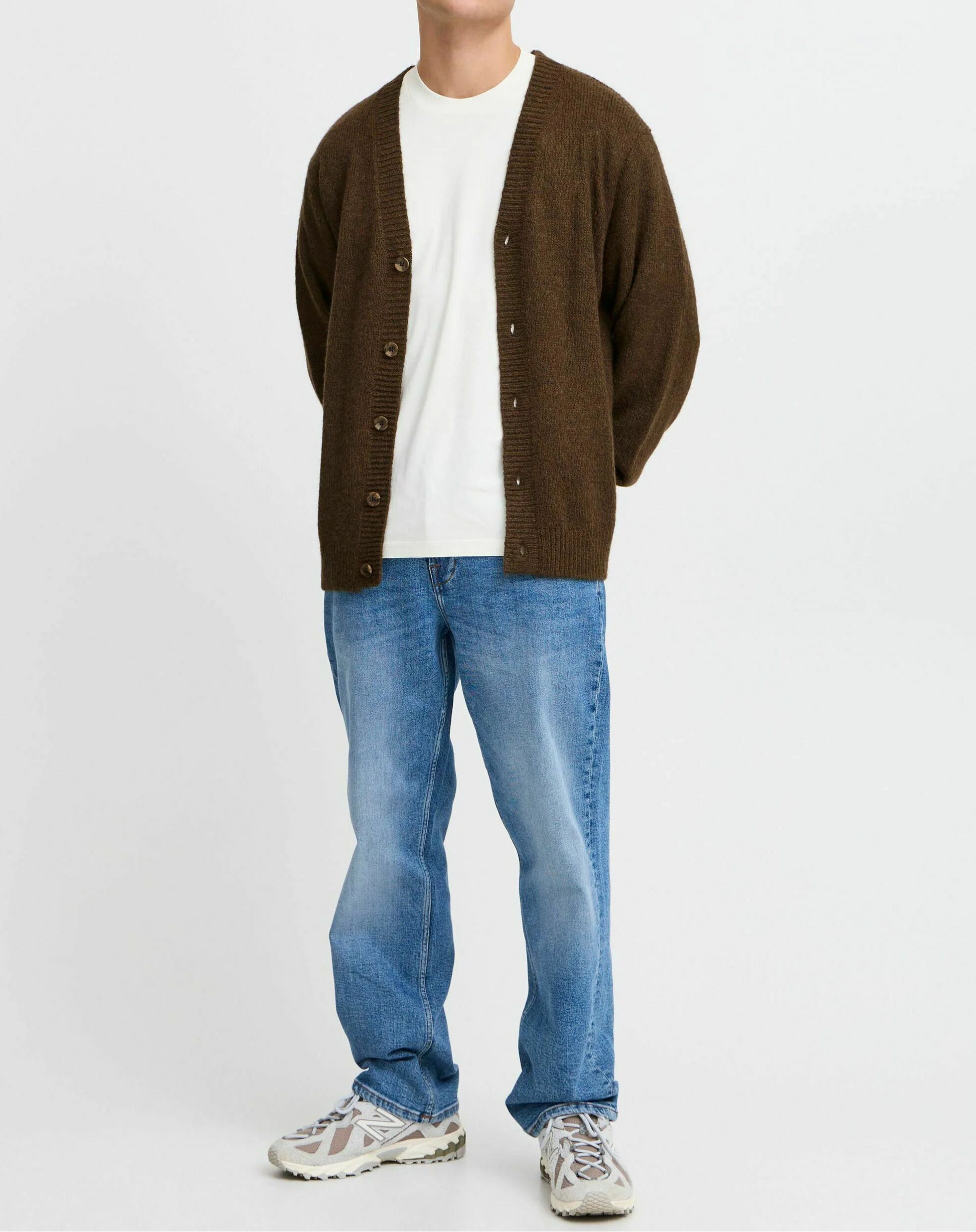 Solid cardigan