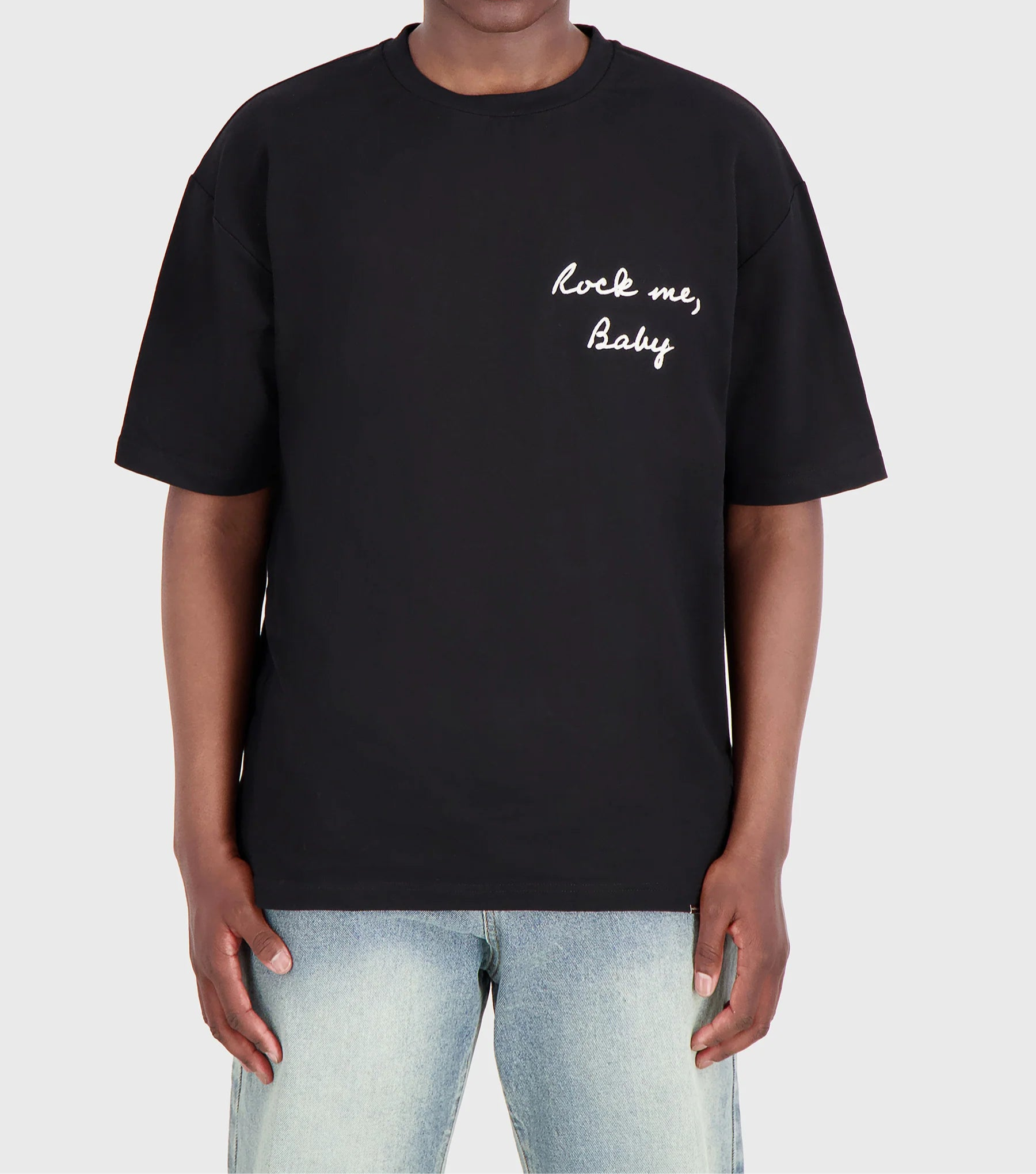 Don't Waste Culture tshirt overfitting   "Rock me baby"