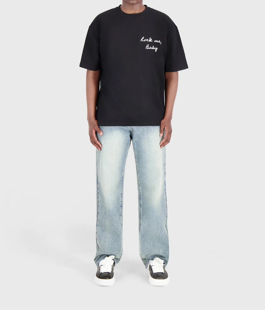 Don't Waste Culture tshirt overfitting   "Rock me baby"