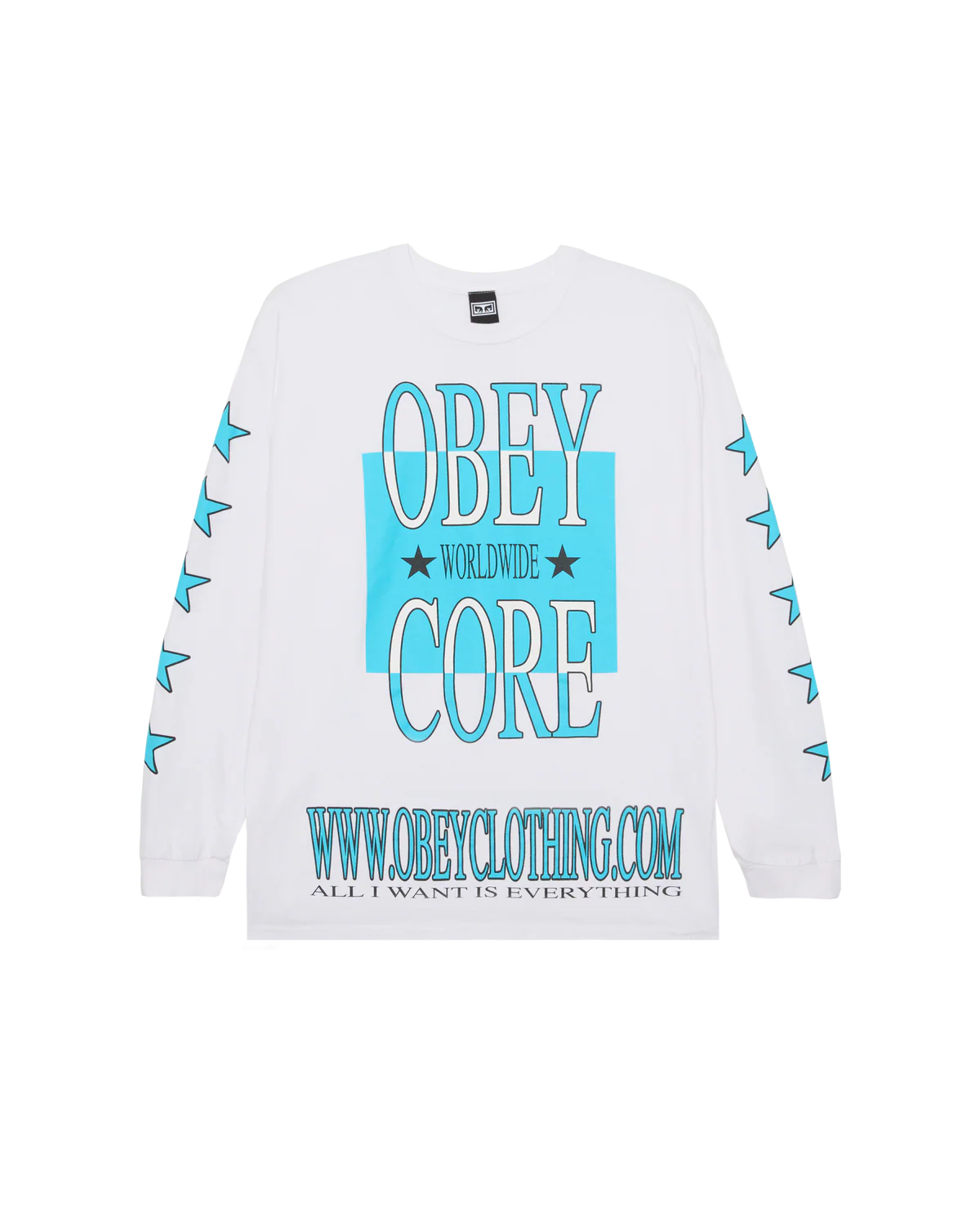 Obey "CORE" vintage tshirt manica lunga