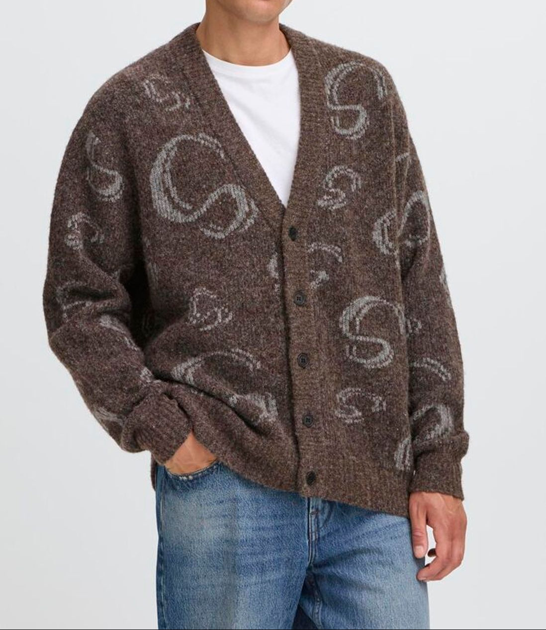 Solid cardigan